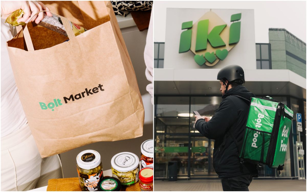 Bolt Market, IKI, Bolt Food kurjeris