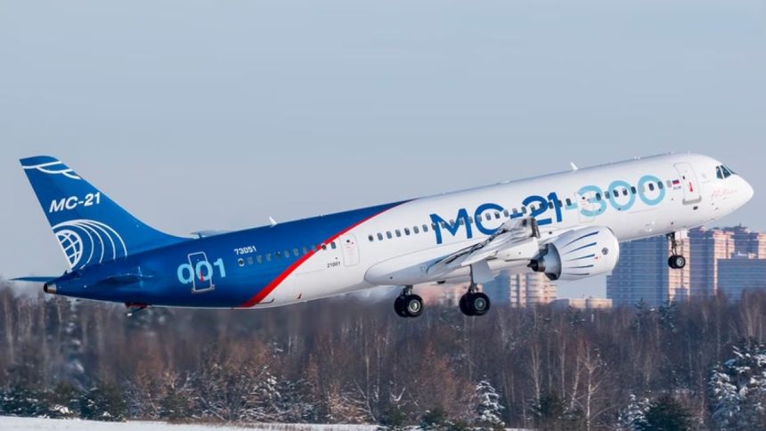 MS-21 lėktuvas | Wikimedia Commons nuotr.