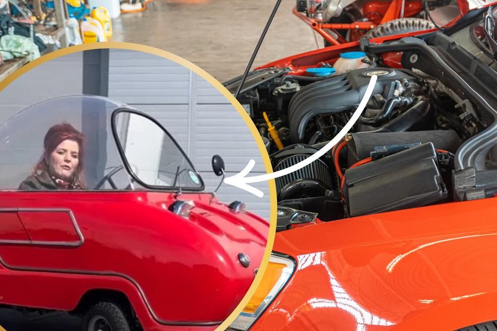 Mažiausias automobilis pasaulyje / The Sun nuotr.