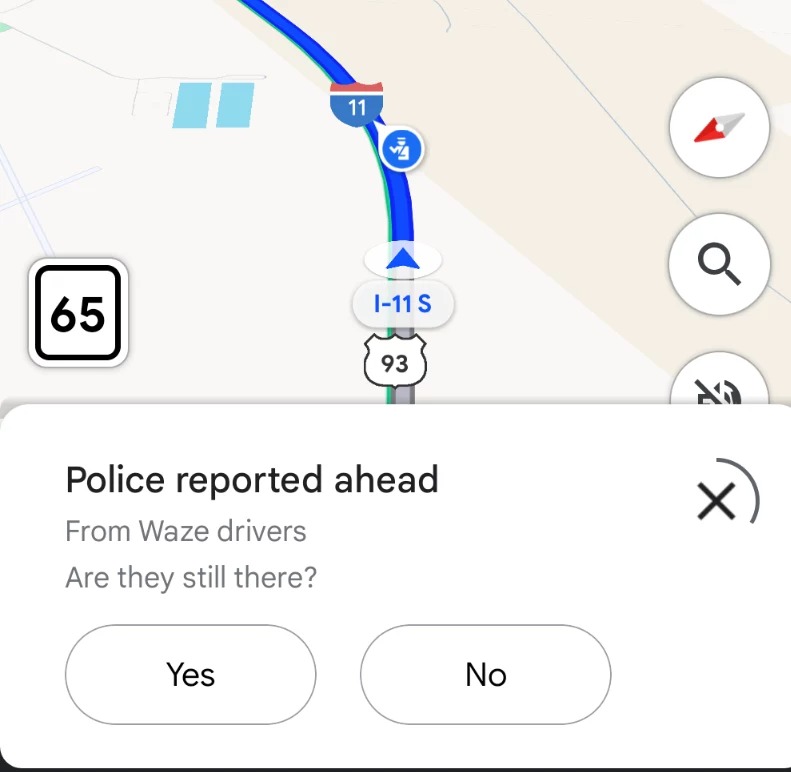 Nauja funkcija Google Maps funkcija | Truckin_18 | @Reddit nuotr.