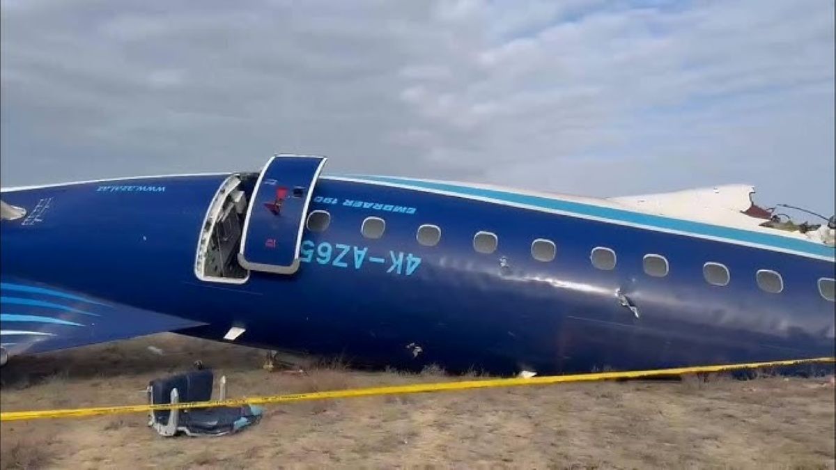 Nukritęs Azerbaijan Airlines lėktuvas