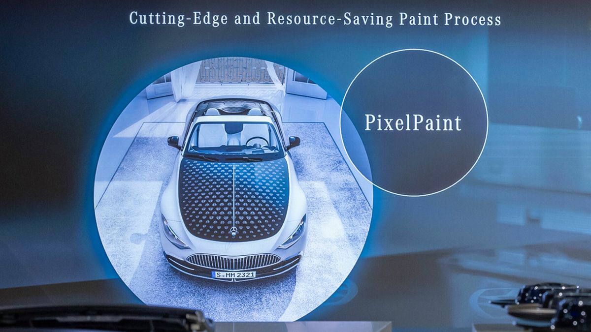 PixelPaint Mercedes-Benz