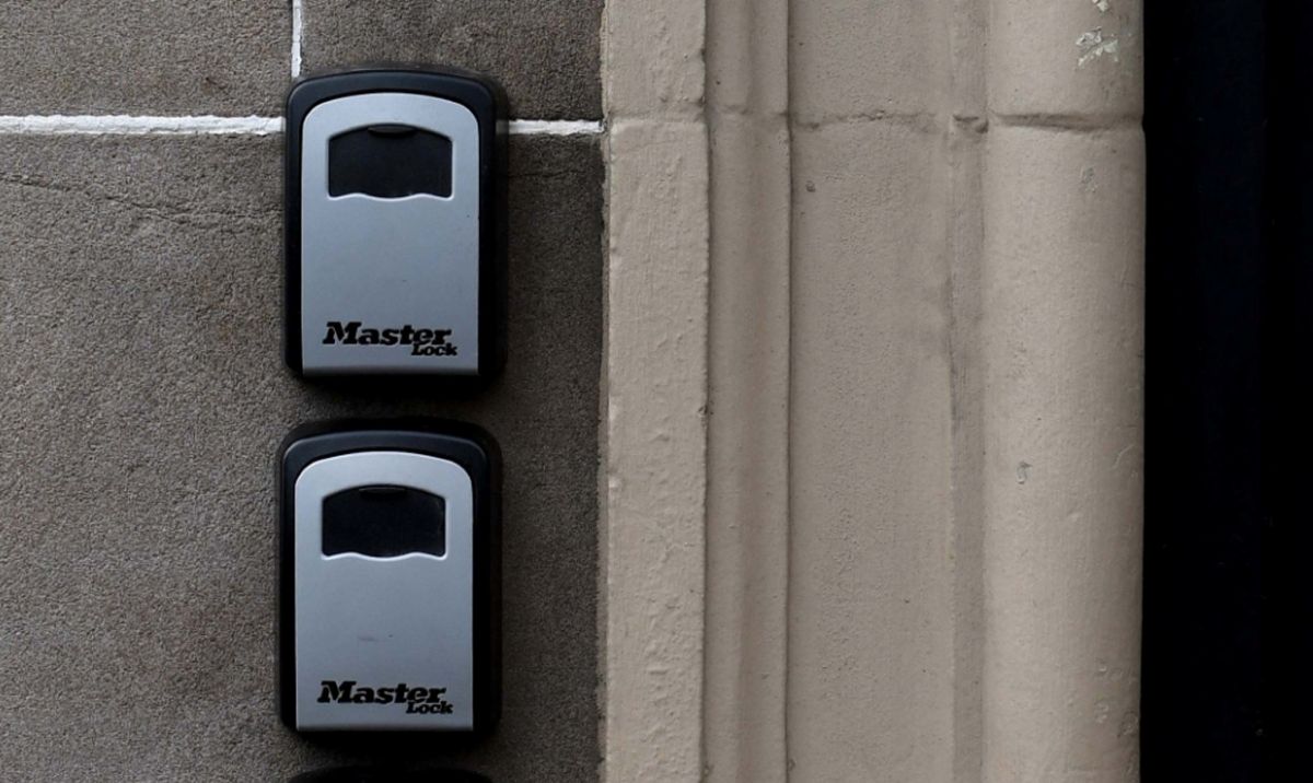 Raktų dėžutės skirtos turistams