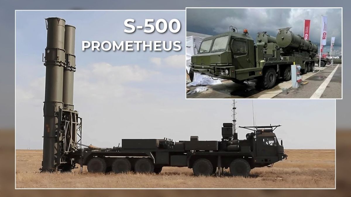 Rusijos S-500 „Prometėjas“ raketos