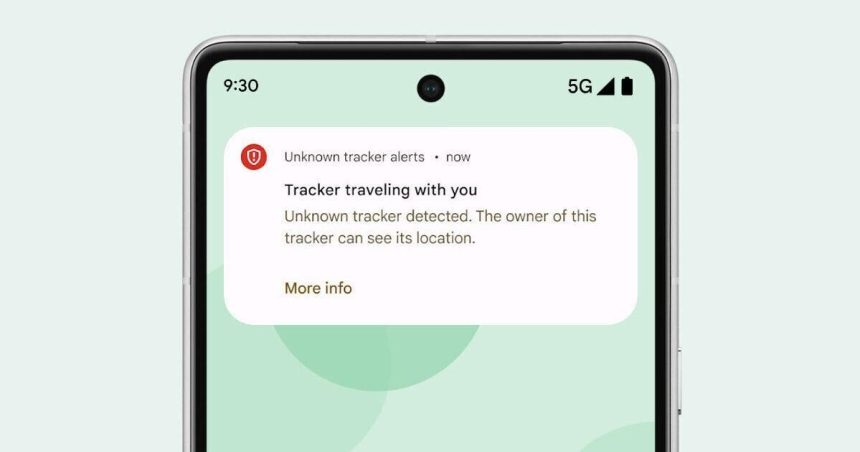 Stebėjimo funkcijos Android