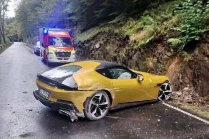 Sudaužytas Ferrari