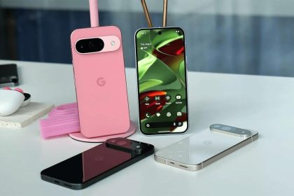 Vieni geriausių telefonų 2024 metais Pixel 9 serija