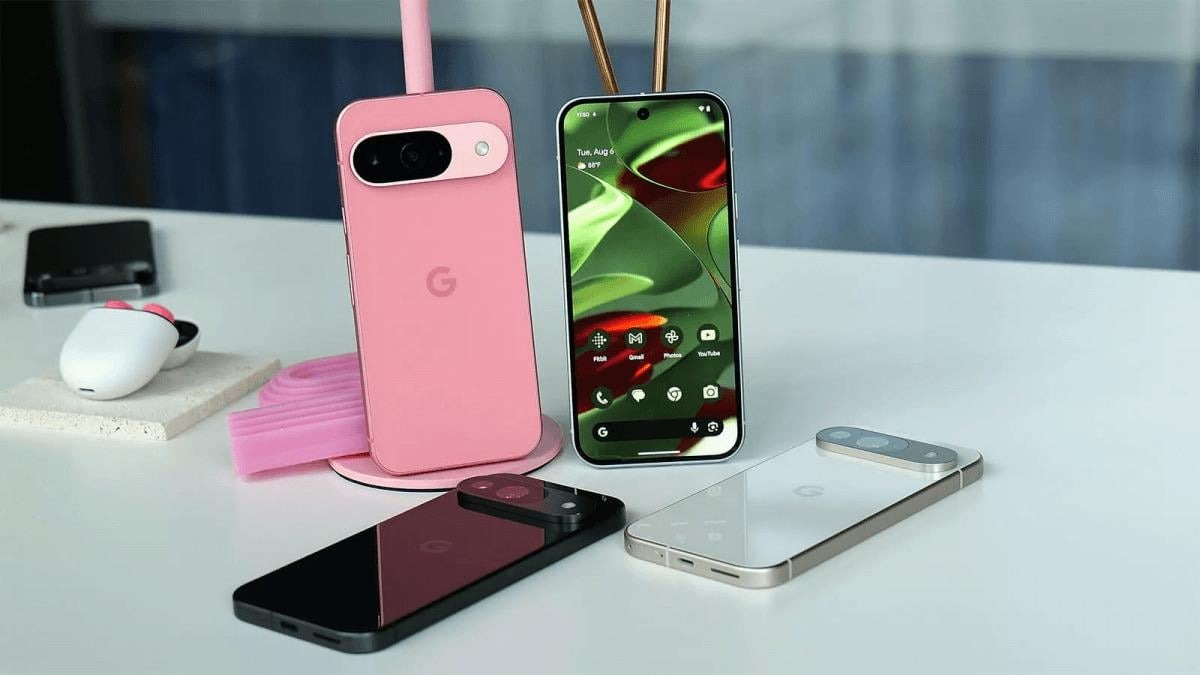 Vieni geriausių telefonų 2024 metais Pixel 9 serija