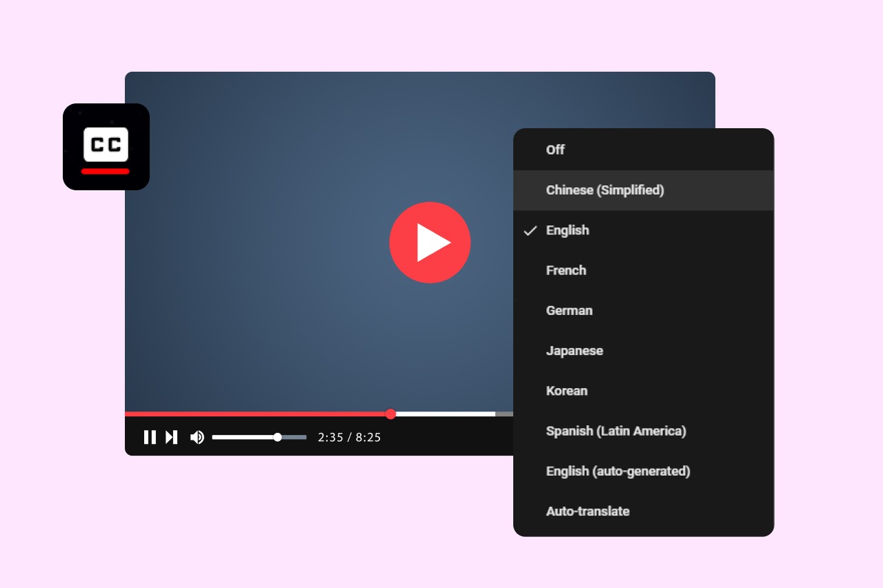 YouTube subtitrai