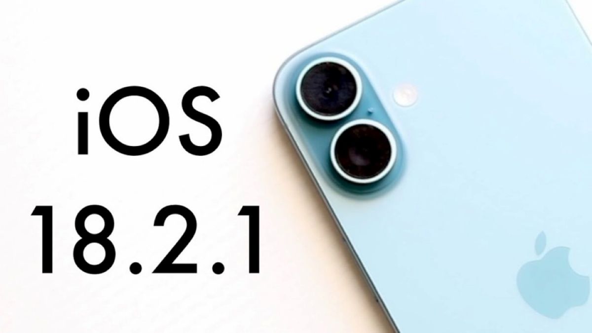 iOS 18.2.1 atnaujinimas