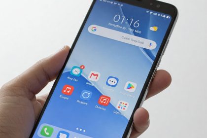 Android 16 versija telefone | Gemini DI nuotr.