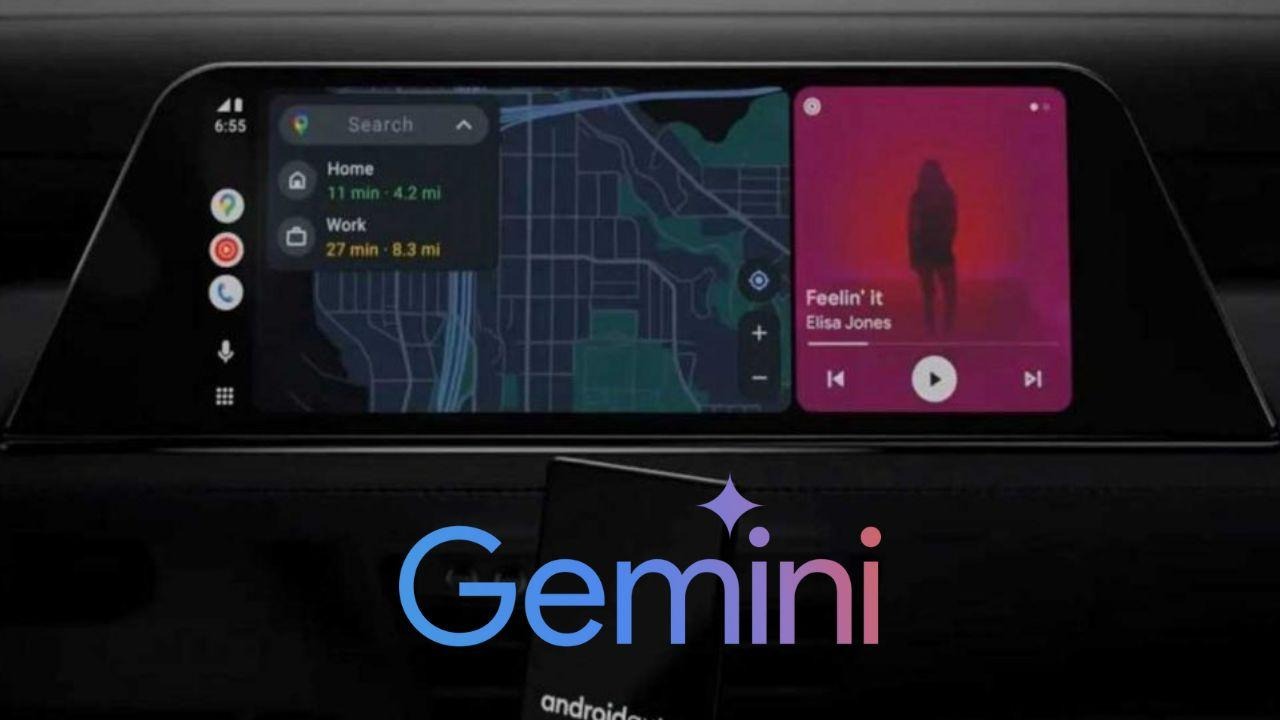 Android Auto su Gemini