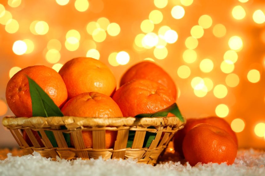 Blizgantys mandarinai