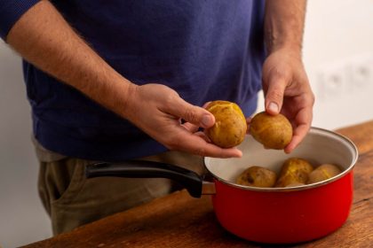 Bulves nulupsite per 30 sekundžių