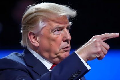 D. Trumpas | AI nuotrauka