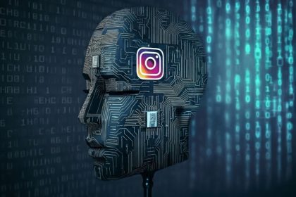Dirbtinis intelektas atkeliauja į Facebook ir Instagram | Gemini DI sugeneruotas vaizdas