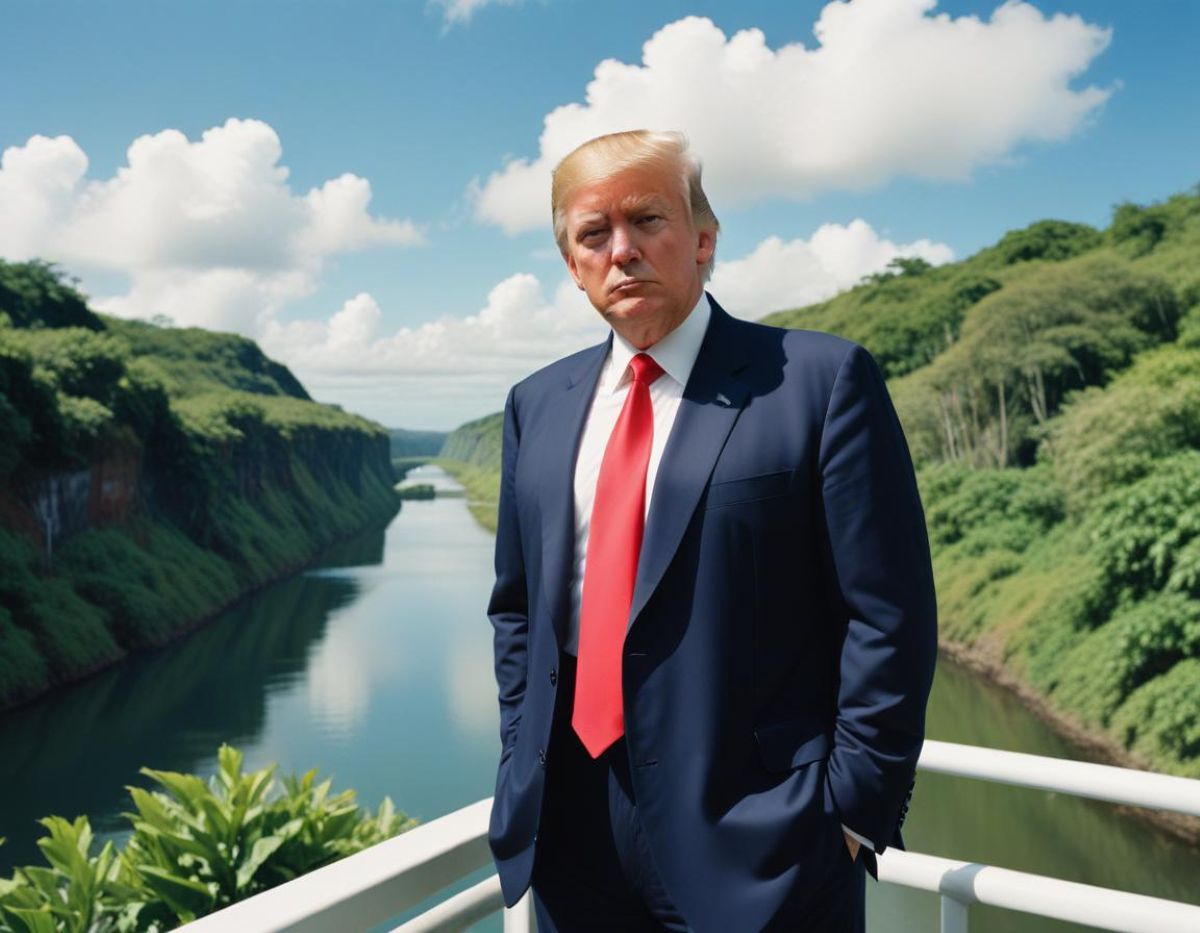 Donaldas Trampas nori Panamos kanalo | Freepik DI nuotr.