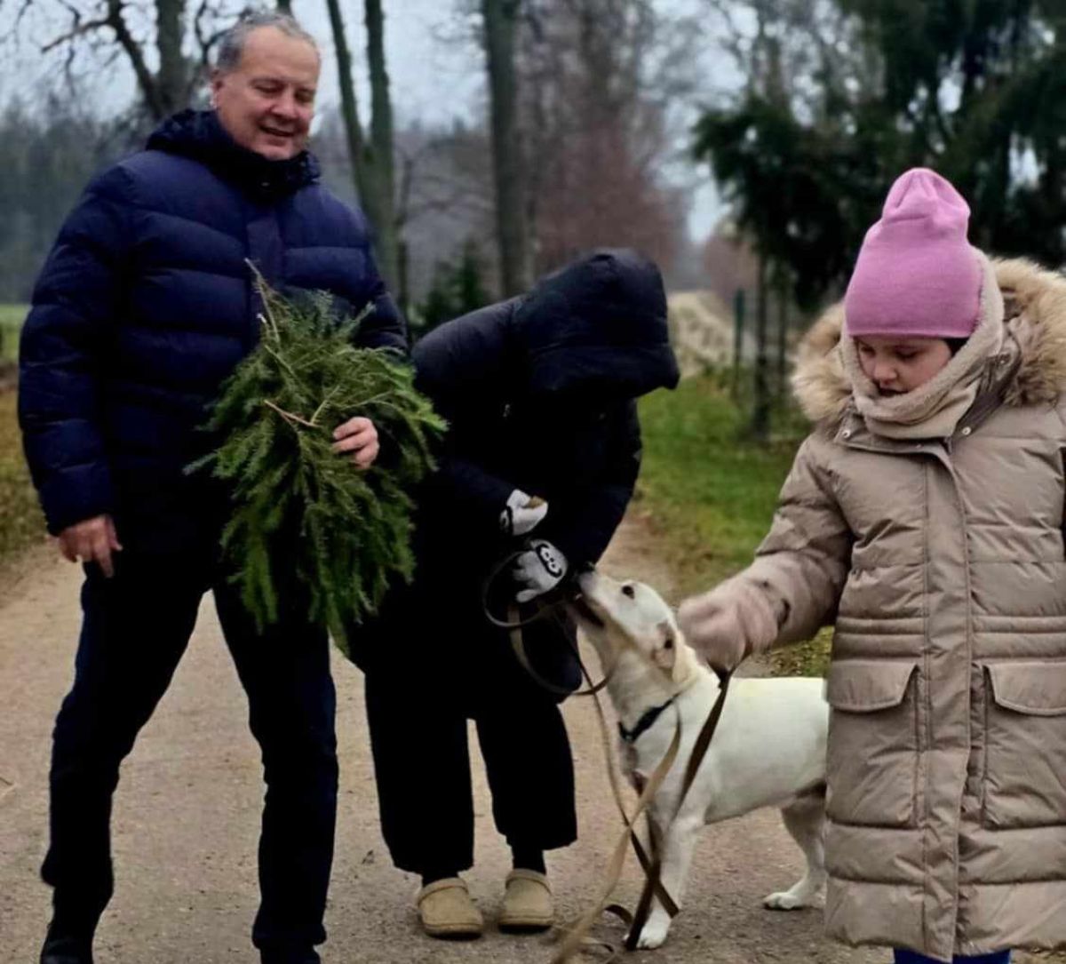 Dovilės tėtis ir jos dukra