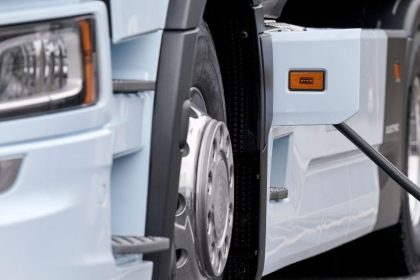 Elektrinis Scania sunkvežimis