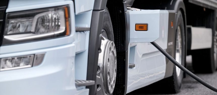Elektrinis Scania sunkvežimis