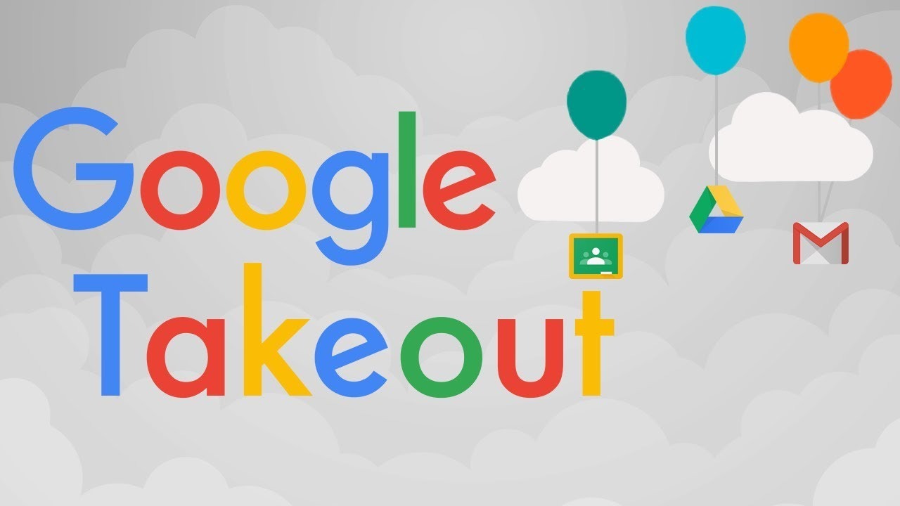 Google Takeout funkcija
