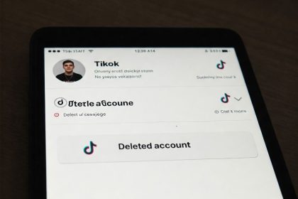 Ištrinti TikTok paskyrą | Gemini DI nuotr.