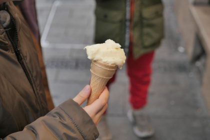 Ledų valgymas esant temperatūrai