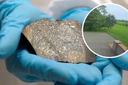 Meteoritas nukrito kieme | AP Photo/ Susan Walsh/ Twitter/ Mick West nuotr.