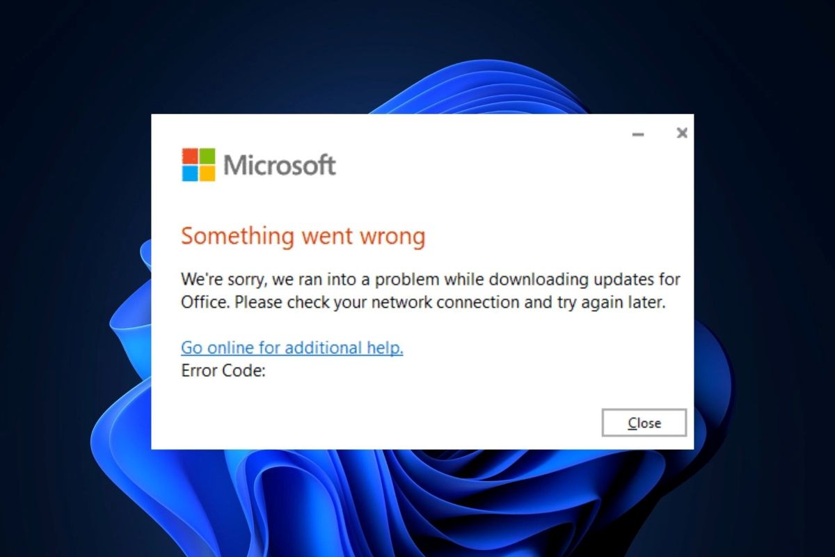 Microsoft 365 klaida