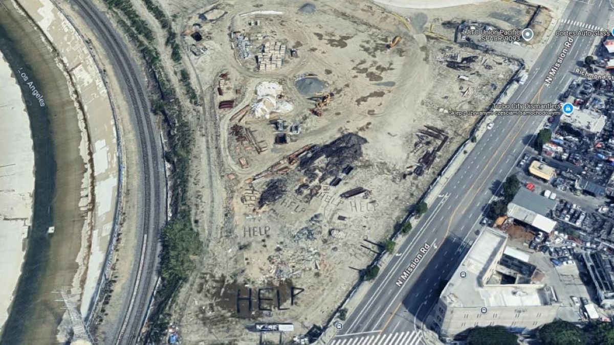 Paslaptingi užrašai „Google“ žemėlapiuose