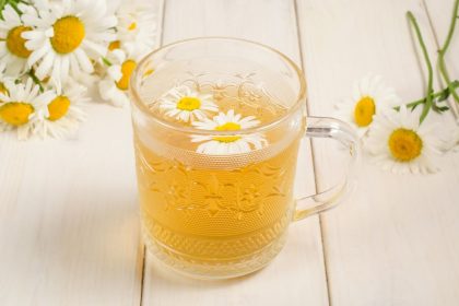 Ramunėlių arbata padeda