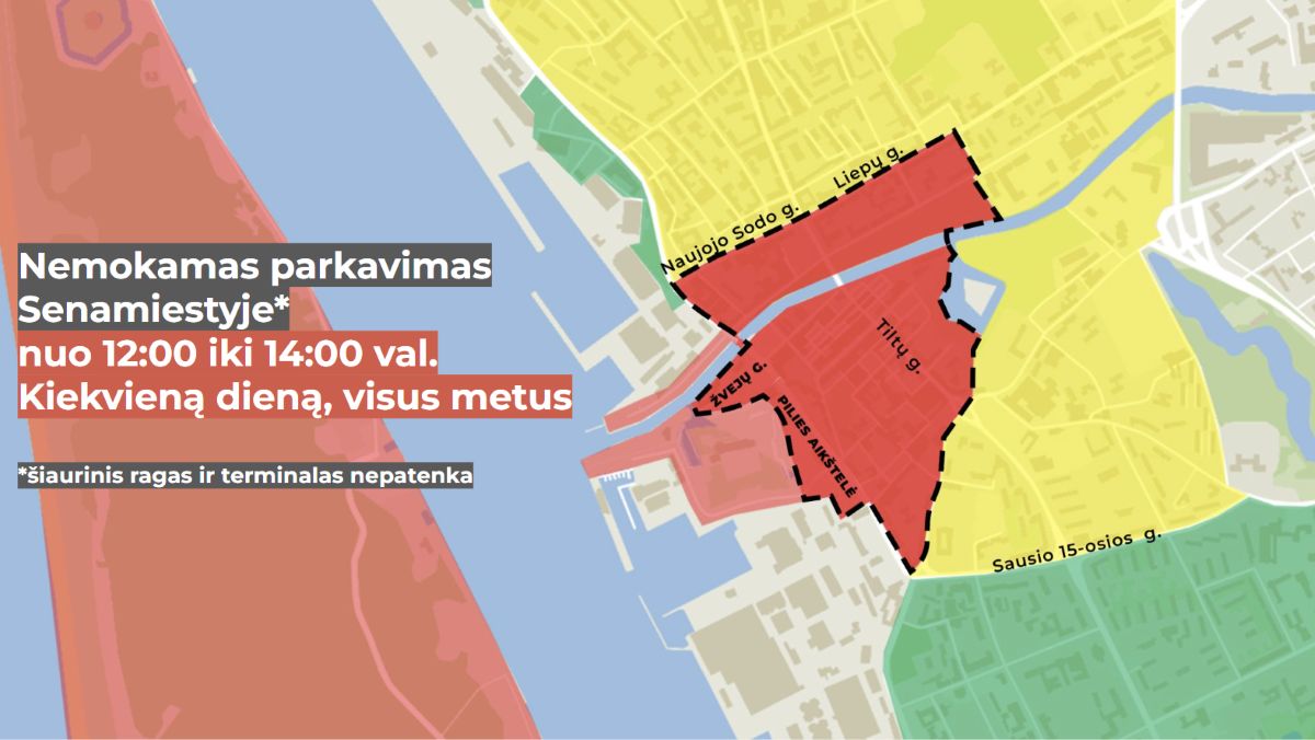 Senamiestis - pietų pertrauka