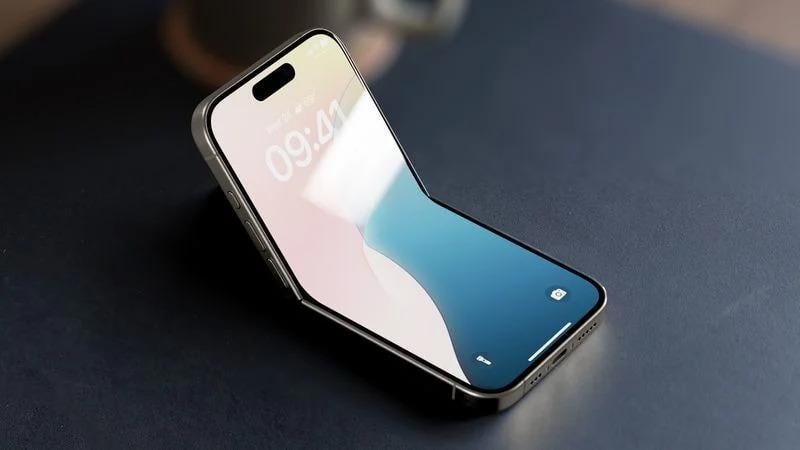 Sulankstomas Apple telefonas