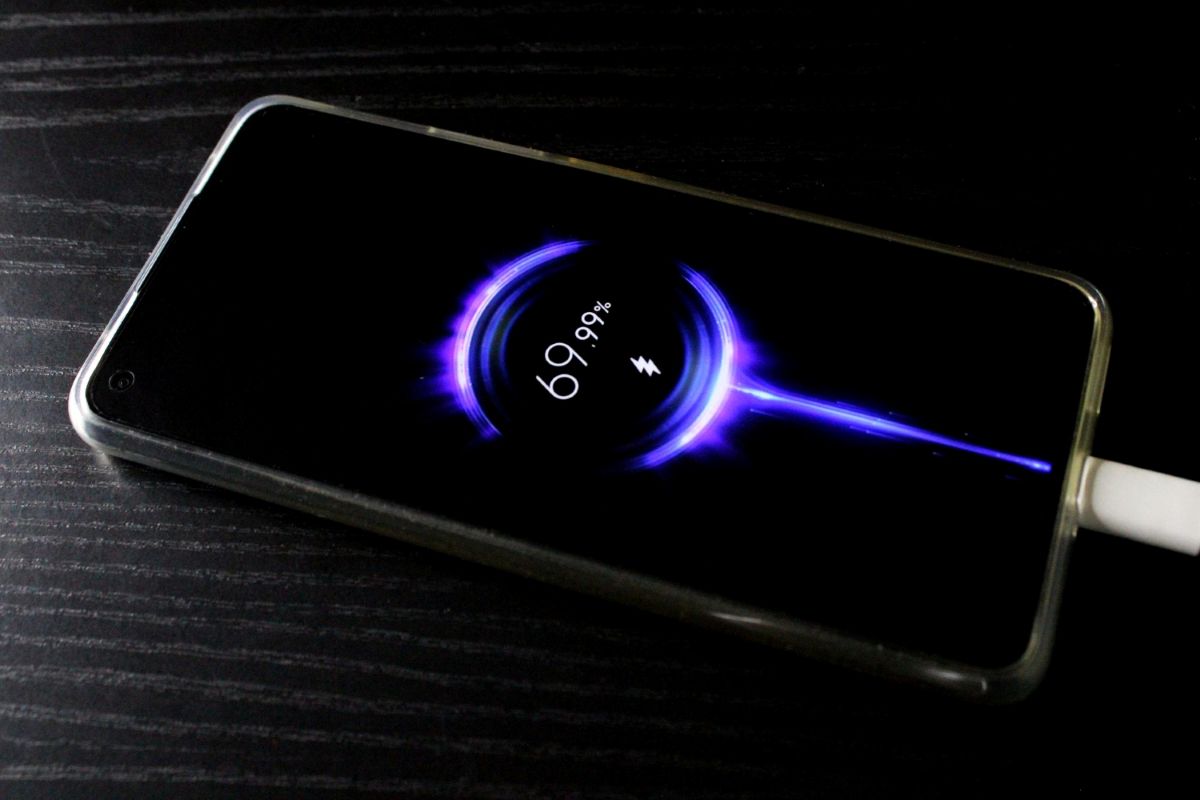 Telefono įkrovimas naktį