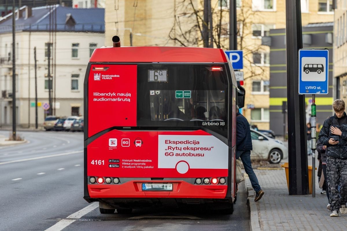 Vilniaus autobusai | JUDU nuotr.