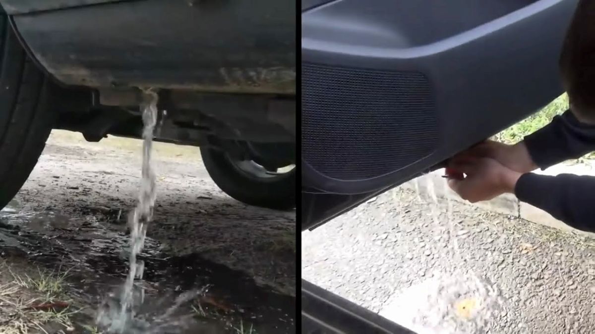 Vožtuvas automobilio duryse