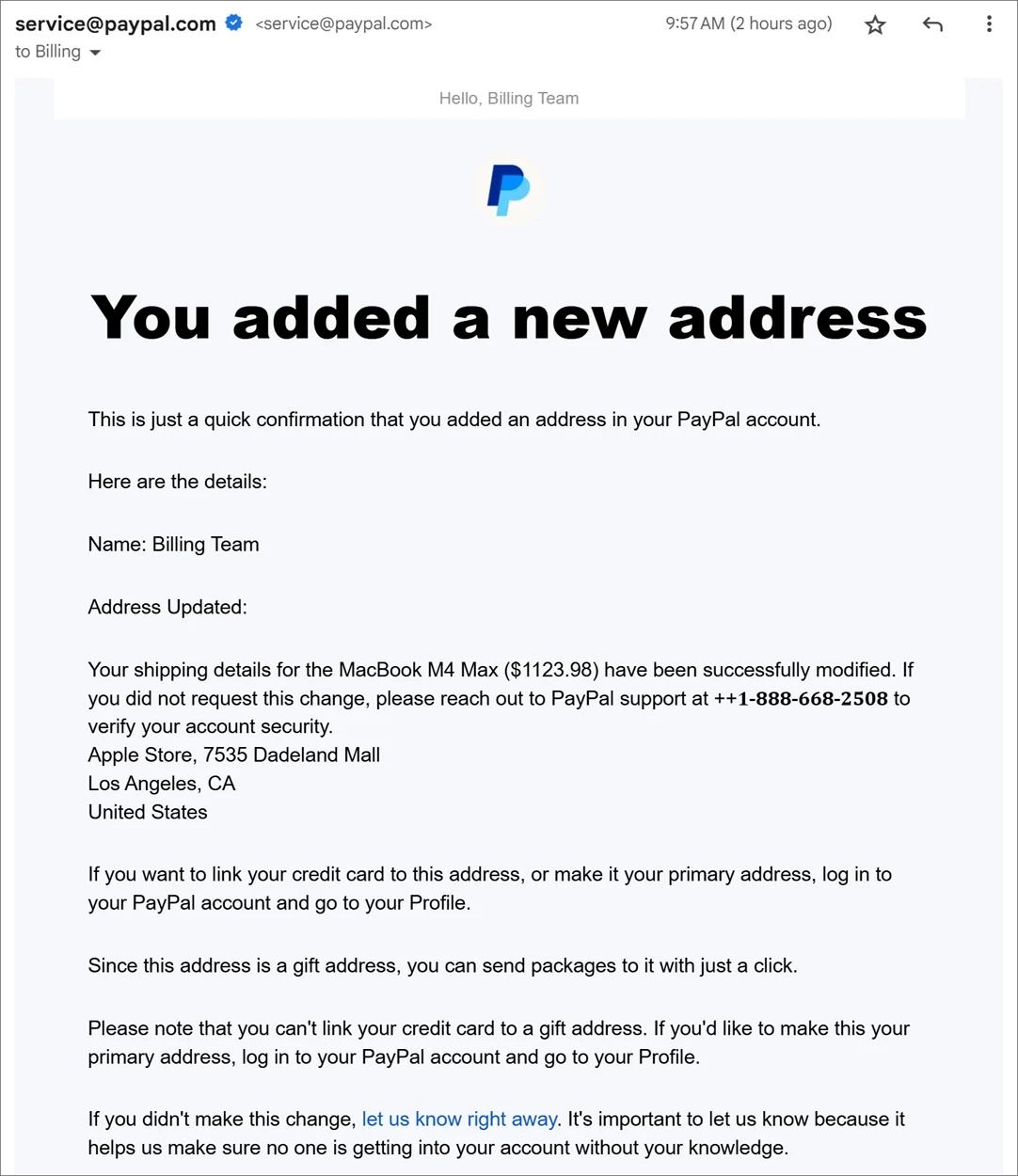 Apgaulingi laiškai, neva iš PayPal. Neapsigaukite, netikėkite tokiais laiškais.