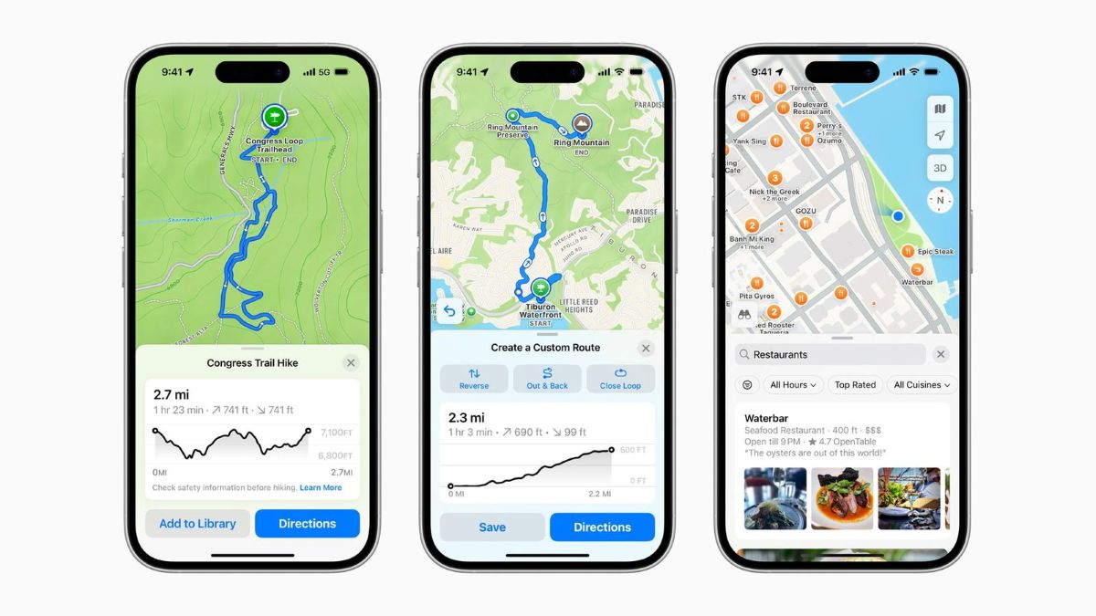 Apple Maps su skelbimais
