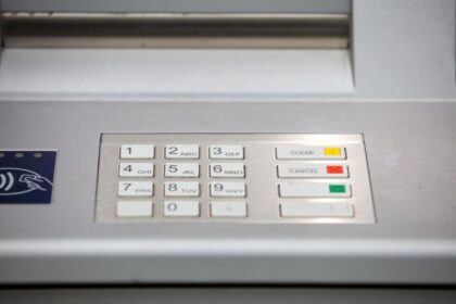 Cancel mygtukas bankomate