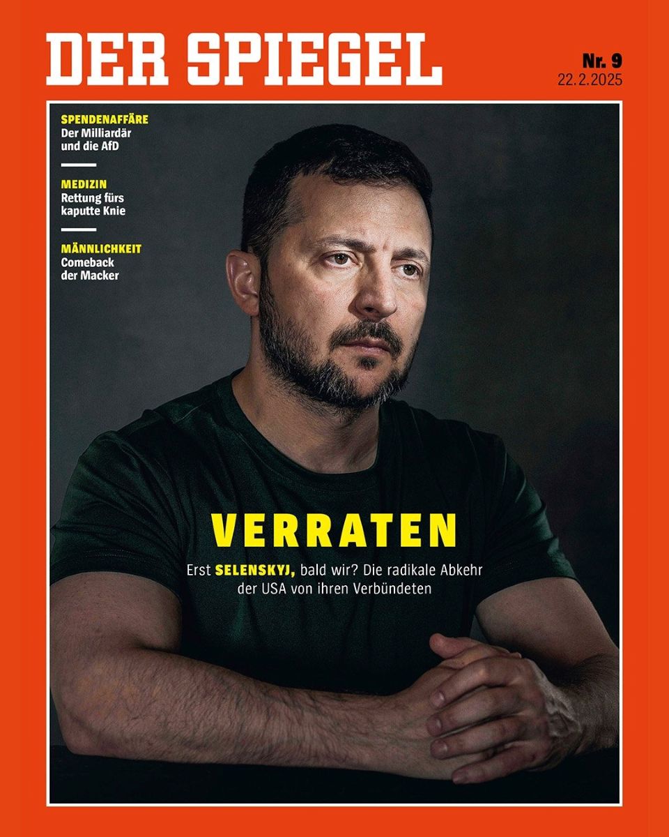 Der Spiegel leidinio viršelis