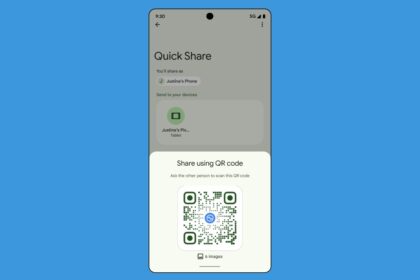 Failų bendrinimas su QR kodu