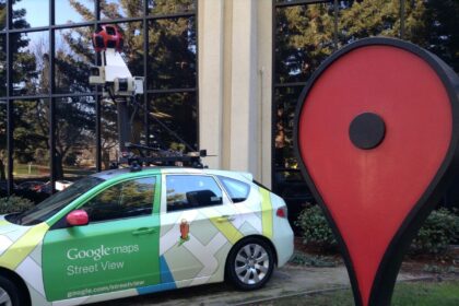 Google Street View automobiliai