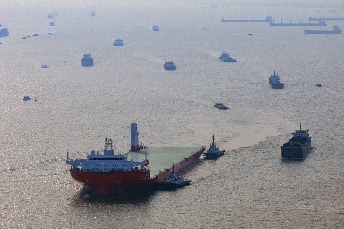 Įspūdingas kinų laivas / Xinhua nuotr.