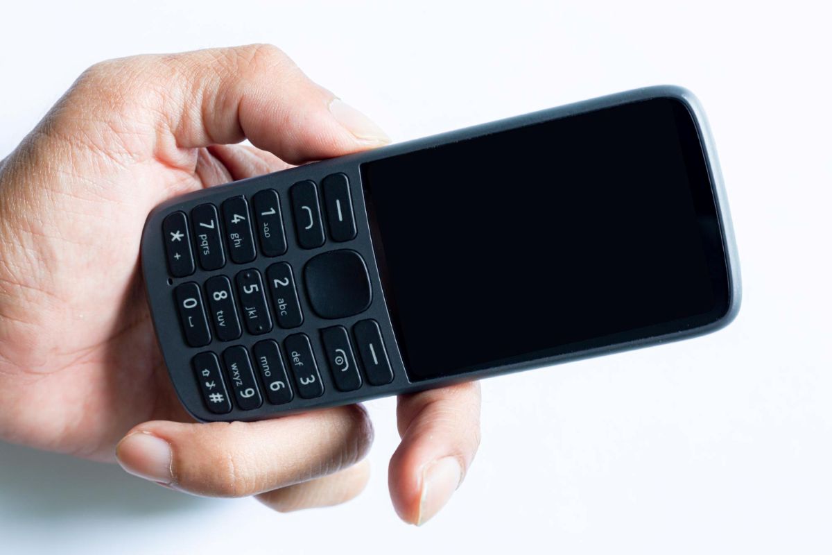 Mygtukiniai telefonai niekada nepasens