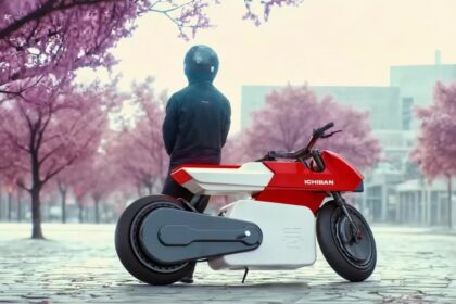 Naujoviškas Ichiban motociklas