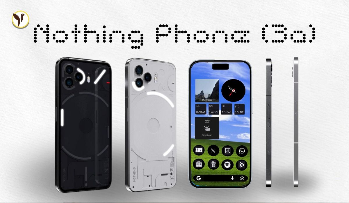 Nothing Phone (3a) Pro telefonas | stories.jobaaj.com nuotr.