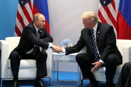 Putinas ir Trumpas susitarė / 2017 m. nuotr. Wikimedia Commons nuotr.