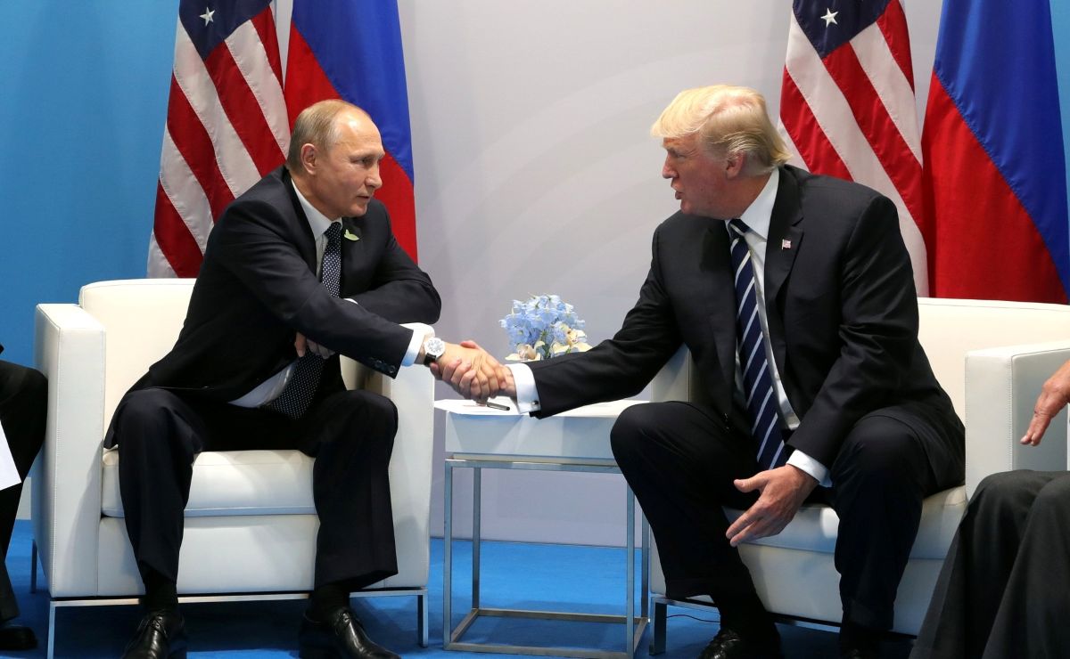 Putinas ir Trumpas susitarė / 2017 m. nuotr. Wikimedia Commons nuotr.