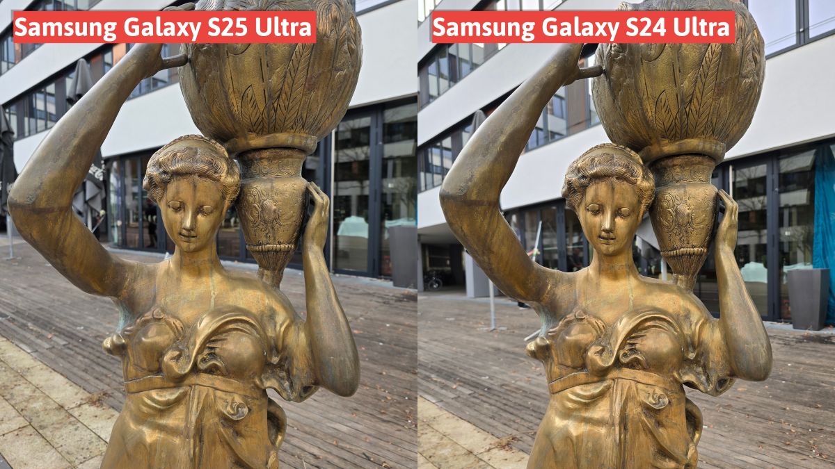S25 ir S24 Ultra nuotraukų palyginimas | Chip.de nuotr.