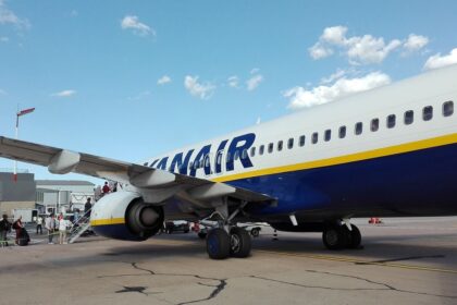 Skrydžiai su Ryanair